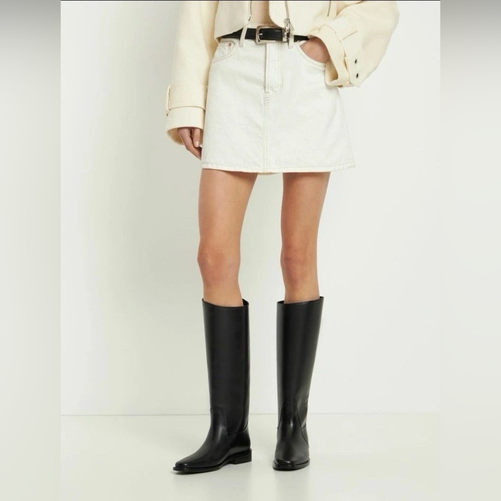 $1,380 Khaite Wooster Riding Boots size 37